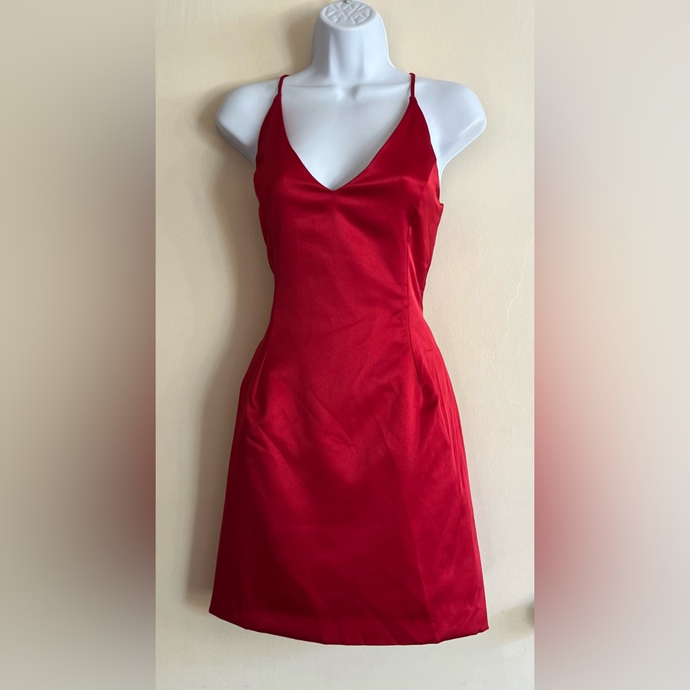 Fashion Nova Red Mini Dress